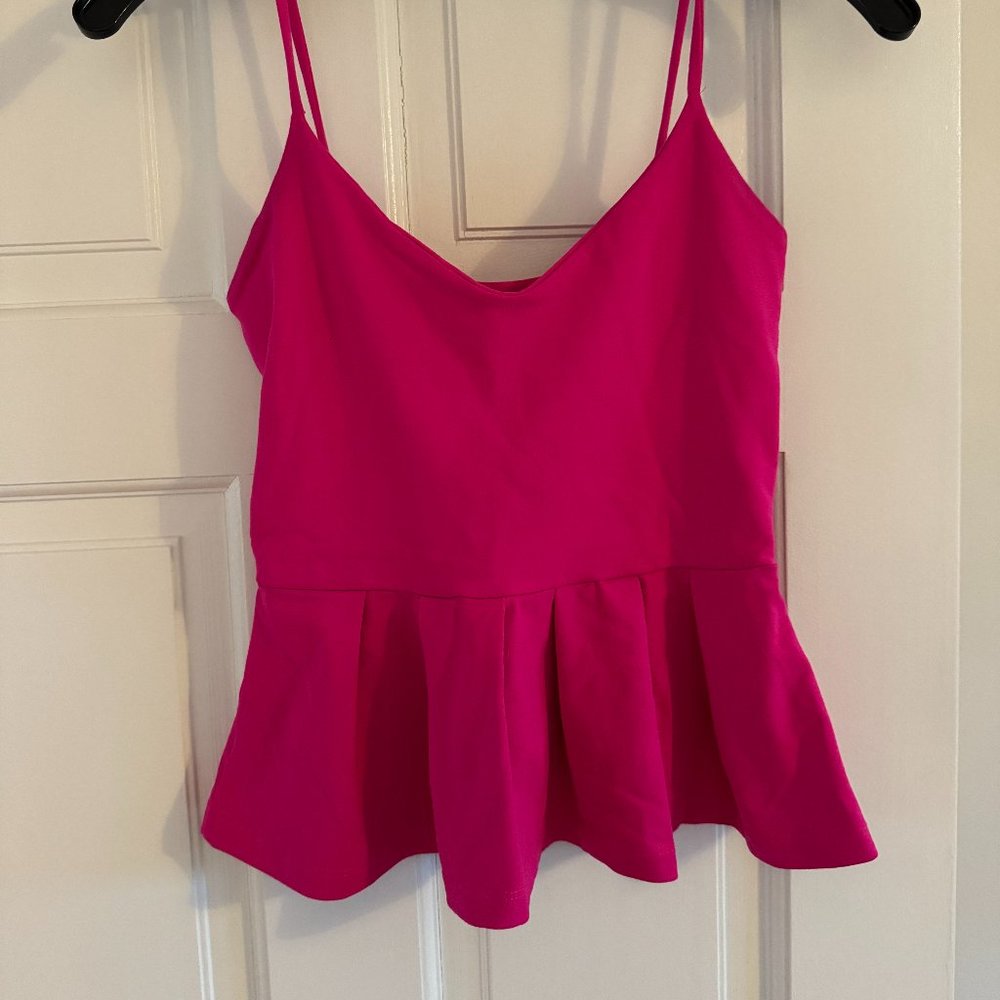 Susana Monaco Casey Peplum Tank